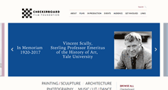 Desktop Screenshot of checkerboardfilms.org
